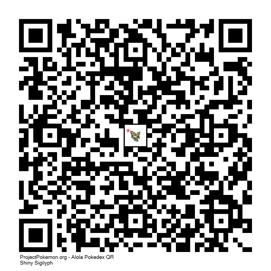 Cdigo QR de Sigilyph variocolor